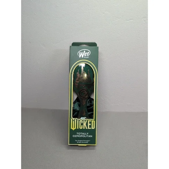 Wet Brush Wicked Totally Ozmopolitan Emerald City w Scrunchie New in Box