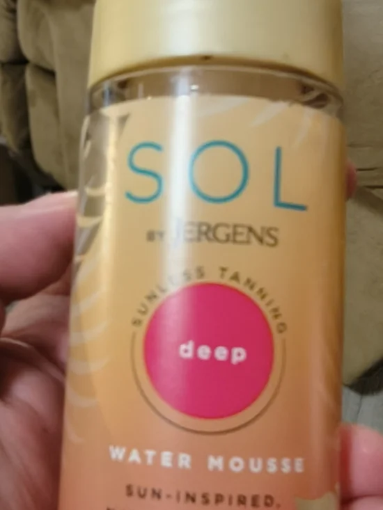SOL by Jergens Deep Water Mousse Sunscreen - Golden Tan