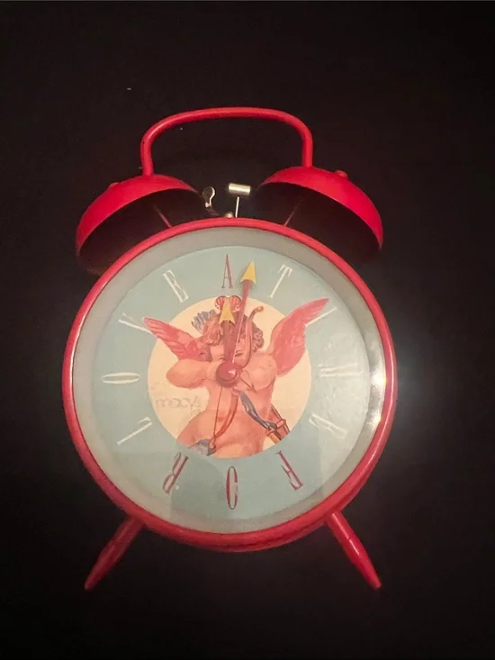 Red Cherub Clock Macy’s