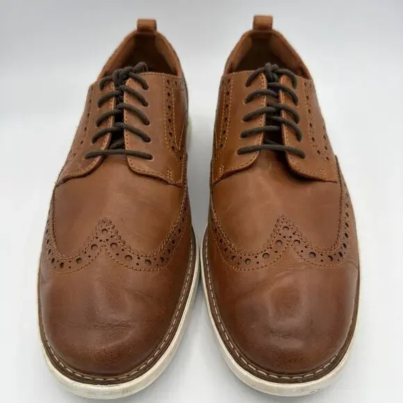 Cole Haan Men's Grand Evolution Shortwing British Brown Tan Ivory size 9.5