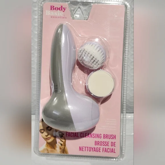 Body Basic Facial Cleansing Brush - Gentle Exfoliating Set