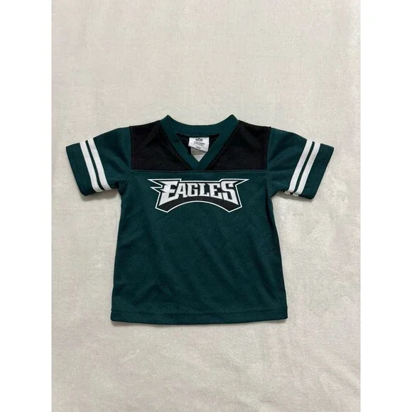 Philadelphia Eagles Toddler Jersey Size 2T NFL Team Apparel Kids Football Shirt