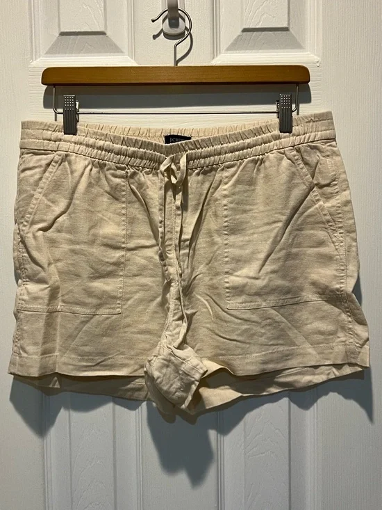 Women’s J Crew Linen Drawstring Shorts - NWT