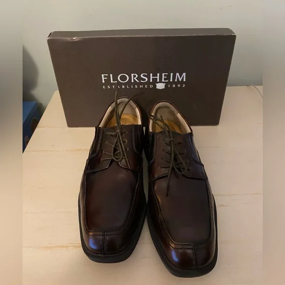 Florsheim Men's Brown Leather Billings Shoes