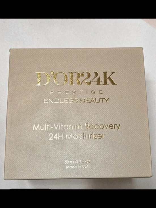 D'OR24K Prestige Multi-Vitamin Recovery 24H Moisturizer - Champagne Gold