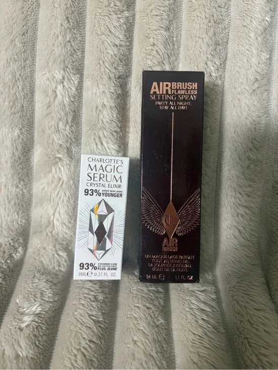 Charlotte Tilbury Setting Spray and Magic Serum Bundle