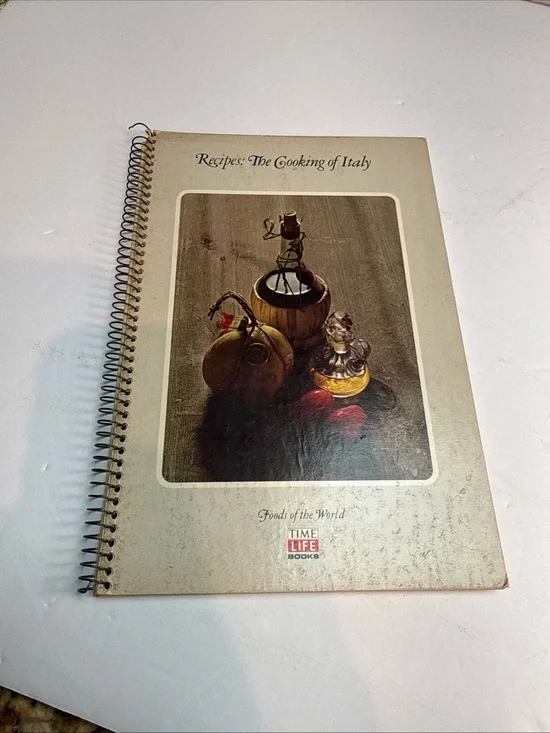 Recipes: Italy Cooking Foods of the World Time Life Books 1968 Spiral