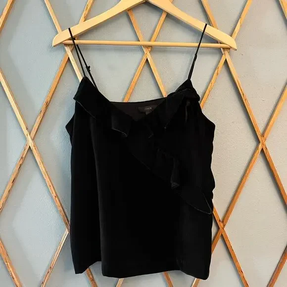 J. Crew Velvet Tank Top