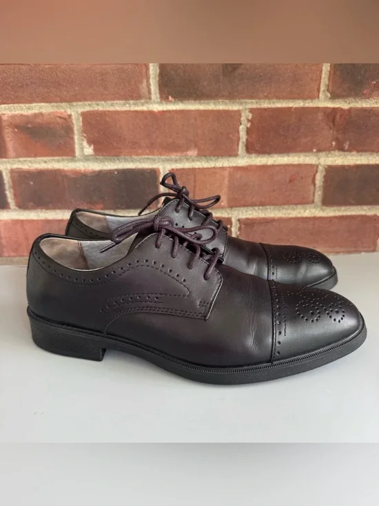 Johnston & Murphy XC4 Waterproof Cap Toe Oxford Dress Shoes Men’s 8.5 M Black