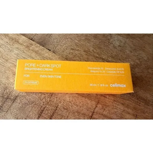 Celimax Pore + Dark Spot Brightening Cream Niacinamide 5% Size 35ml