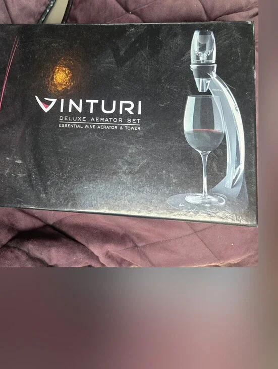 Vinturi Deluxe Aerator Set - Black Box