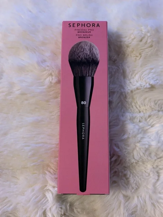 SEPHORA COLLECTION Pro Bronzer Brush #80 Makeup Fluffy Brush NIB NWT