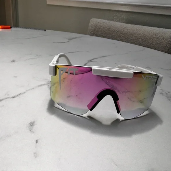 Youth size Pit viper sunglasses, white