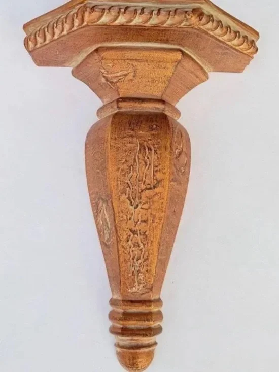 Set of 2 Elegant Gold shelves from The Bombay Company