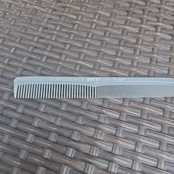 Vintage Krest Silver Edition #4 Comb DuPont Delrin Measuring Sections