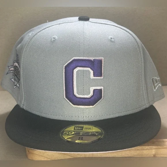 New Era — Hat Club Exclusive — Fuji Cleveland Indians fitted hat Size 8 - NWT