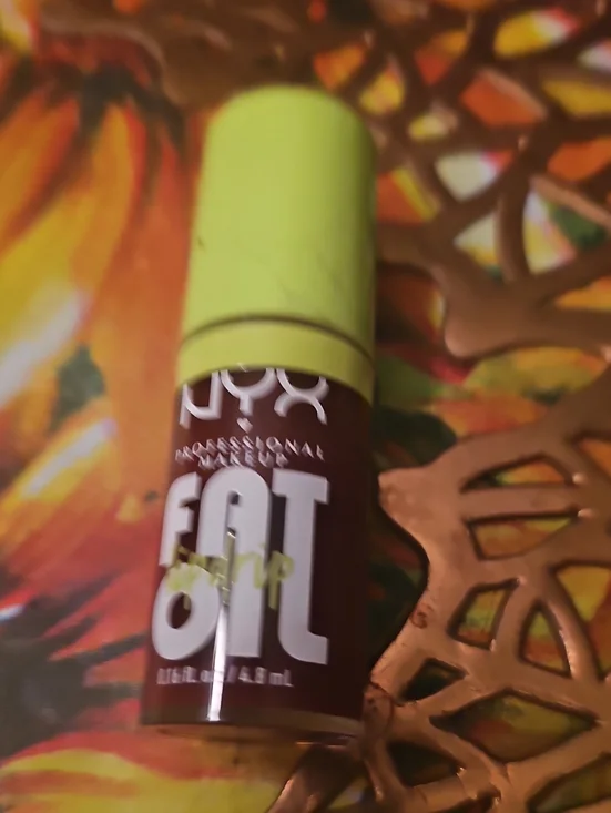NYX Fat Oil Lip Tint - Lime Green Cap with Deep Berry Tube