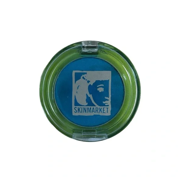Vintage Y2K SKINMARKET Retro Diva Shades Eyeshadow Bright Blue Rare Discontinued