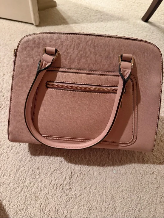 Women's Pink Dome Satchel Handbag