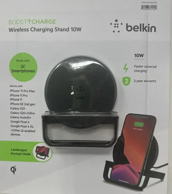 Belkin 10W Wireless Charging Pad For iPhone, Samsung, Google Brand New