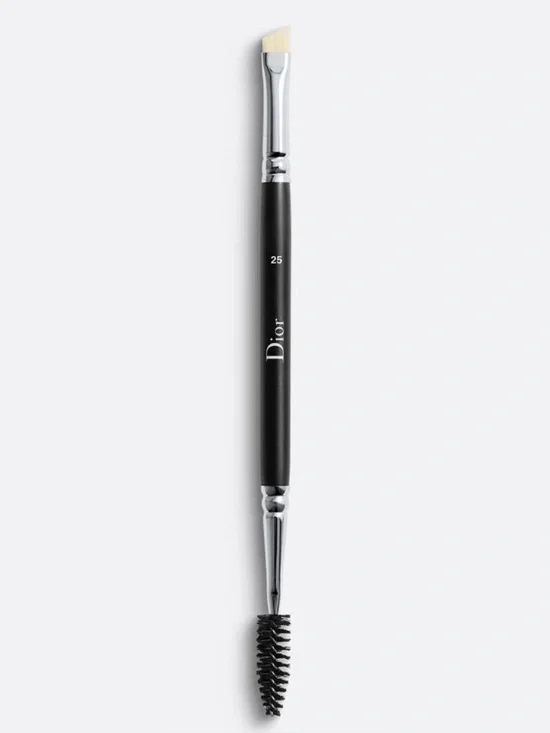 Dior Double-Ended Brow & Lash Brush #25 - Black NIB