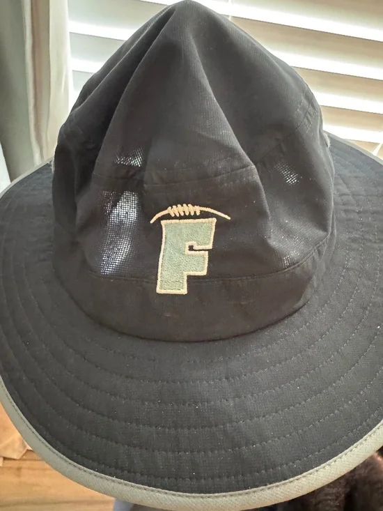 Richardson quality fishing hat Purdue Boilermakers Football wide rim sun hat