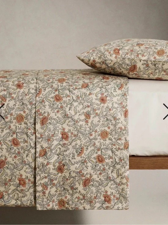 Zara Floral Duvet Cover and Sham Set