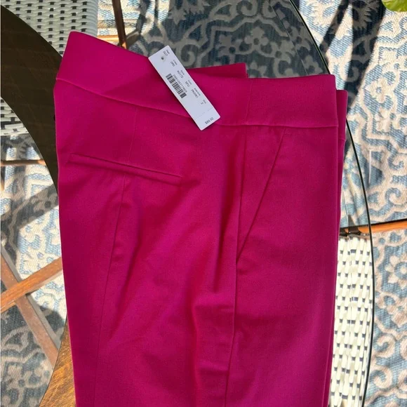 BNWT JCrew hot pink pants size 2