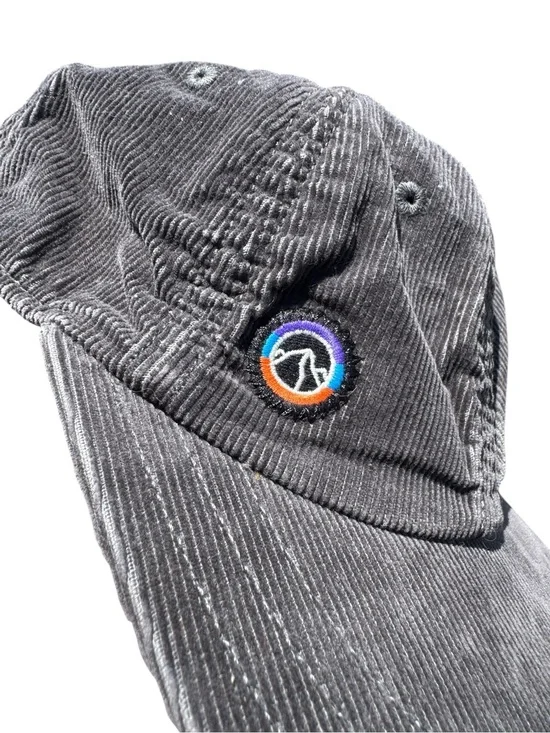 Vintage Style Fitz Roy Gray Corduroy Patagonia OS Men’s Snap Back Hiking Hat