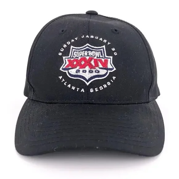 Y2K Super Bowl XXXVI Logo Athletic black hat  vintage