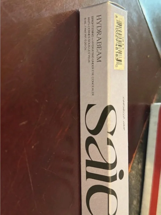 Saie Hydrabeam Under-Eye Concealer Box — Pale Lavender Shine