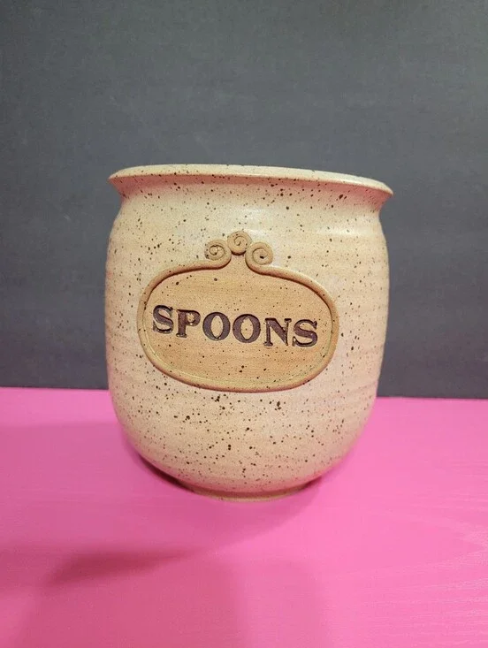 Ursula Vann Handmade Pottery Spoon Holder