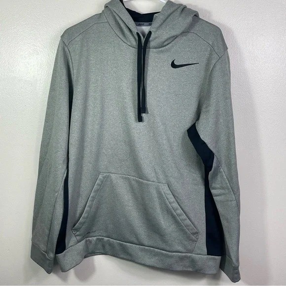 Nike Gray Hooded Sweatshirt