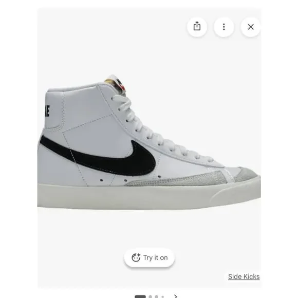 Nike Women's Blazer Mid '77 Vintage White NEW