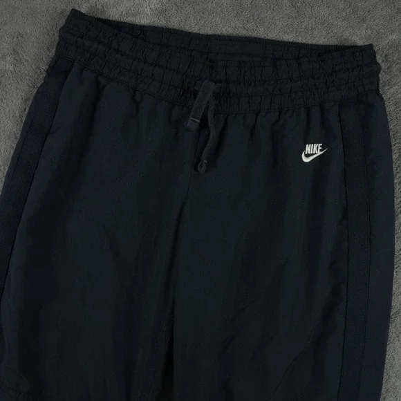VTG Nike Track Pants Mens M Navy‎ Blue Lined Sportswear Windbreaker Y2K Straight
