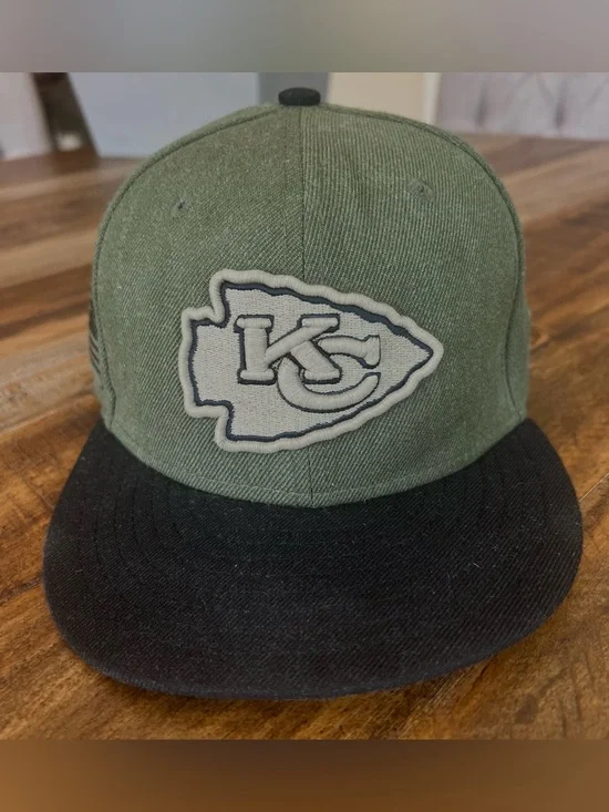 Men’s Kansas City Chiefs Camo Fitted Hat