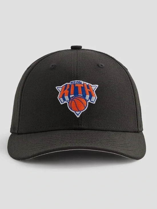 Kith x New Era New York Knicks Black 59FIFTY Low Profile Fitted Cap