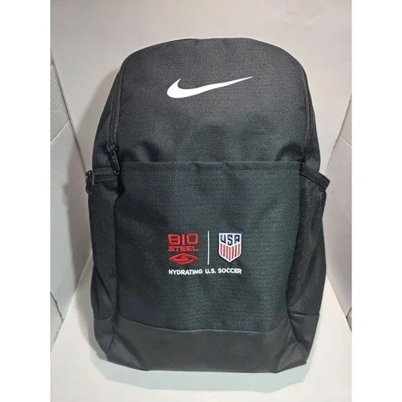 Nike USA Backpack Black Soccer Book Bag