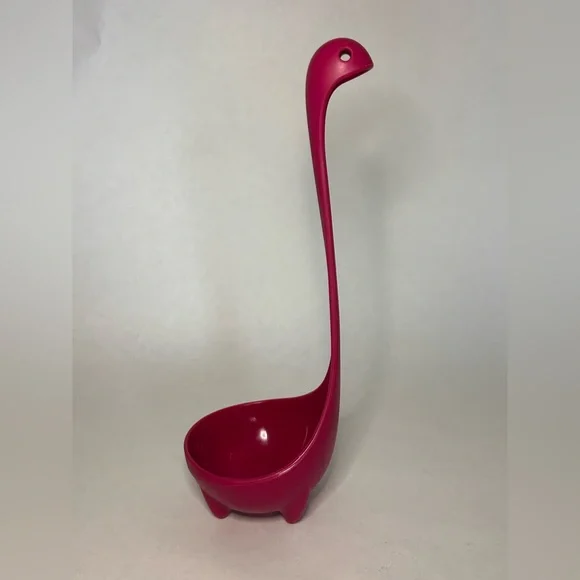 Nessie Standing Soup Ladle‎ Magenta Pink Ototo Loch Ness Monster Kitchen Spoon