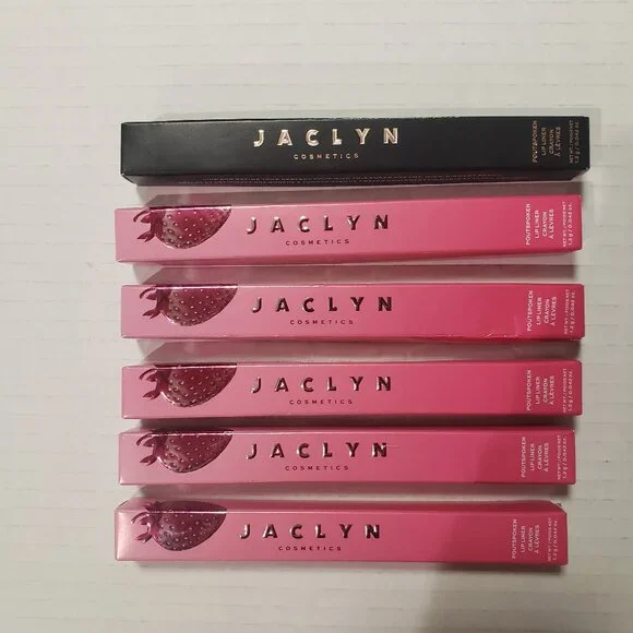Jaclyn Cosmetics Poutspoken Lip Liners (Lot of 6) New Unopened‎