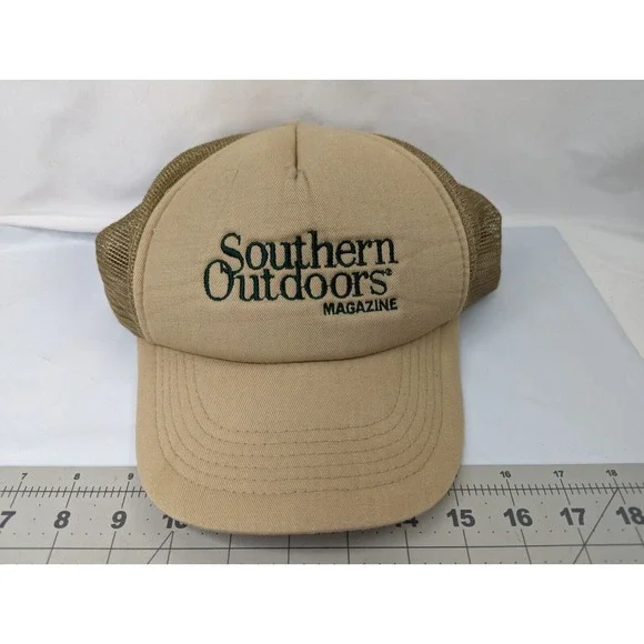Southern Outdoors Magazine Snapback Hat Foam Mesh