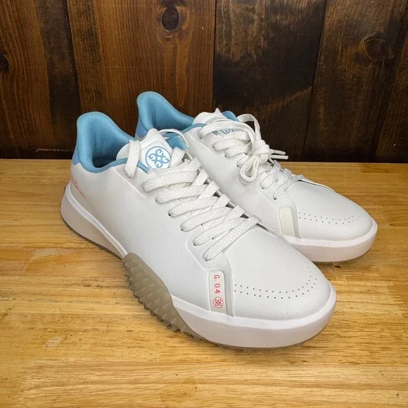 Size 9.5 Mens G/FORE G.112 Perforated Spikeless Golf Shoes GMF000137-S/BRE Snow