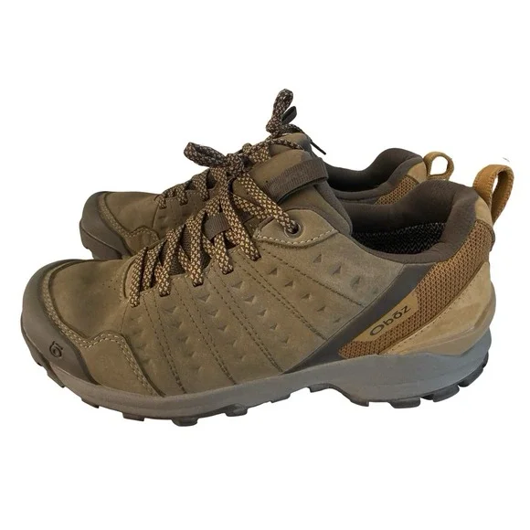 Oboz Men's Sypes Low Leather B-Dry Waterproof Hiking Shoe men sz 7 wide 39.5