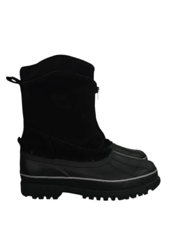 Dream Pairs Viking-1 Snow Boots Men 9 Black Thinsulate Waterproof Winter Boots