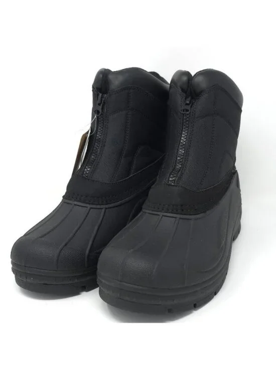 New Weatherproof Vintage Jessie Black Waterproof Snow Boots Men’s 10M