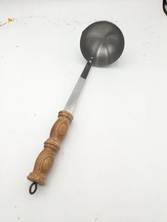 Kitchen Ladle Japan Stainless Steel Wood Handle 11