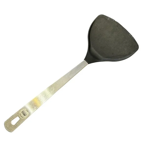 AMCO Spatula‎ 13 Inch Stainless Steel Handle Nylon Turner Flipper Wide