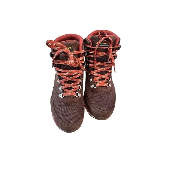L.L. Bean Mens Mountain‎ Hiking Boots Brown Orange Size 8.5 New No Box