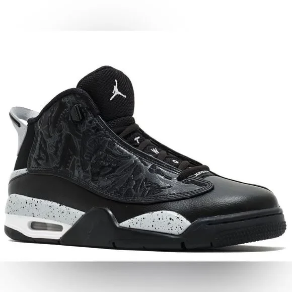 Rare Nike Air Jordan Dub Zero Oreo Black Sneakers Size 10