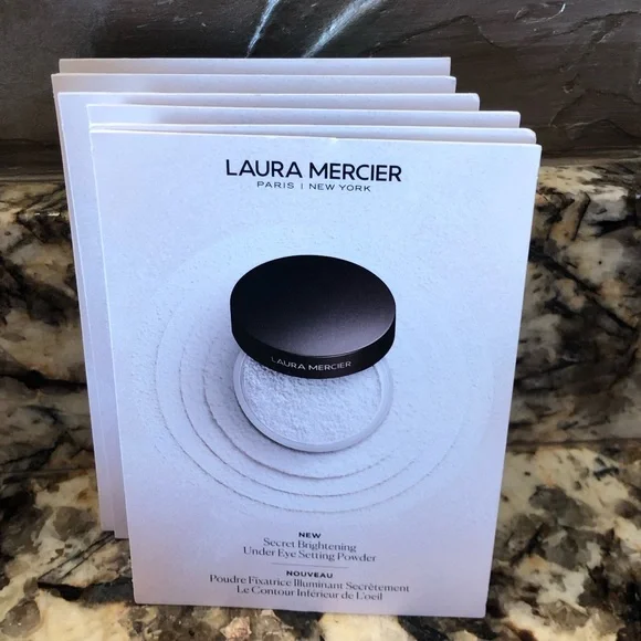6pcs Laura Mercier Secret Brightening Under Eye Setting Powder Samples Bundle